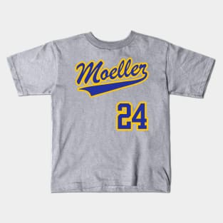 Ken Griffey Jr MOELLER Jersey (Front & Back Print) Kids T-Shirt